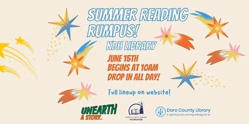 All Day Summer Reading Rumpus at the KDH Library