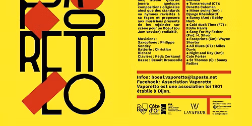 Boeuf Jazz avec le groupe Steam Quartet