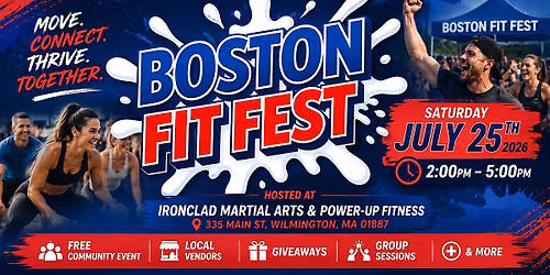 FREE COMMUNITY EVENT: Boston Fit Fest