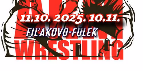 💪Súťaž v pretláčaní rukou-Kéznyomó verseny💪Fiľakovo-Fülek💪