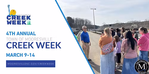 Creek Week - Wastewater Treatment Plant Youth Tour (ages: 7 and older)