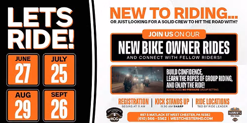 New Bike Owner Ride