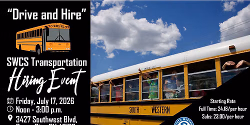 Transportation Hiring Event - July 17, 2026