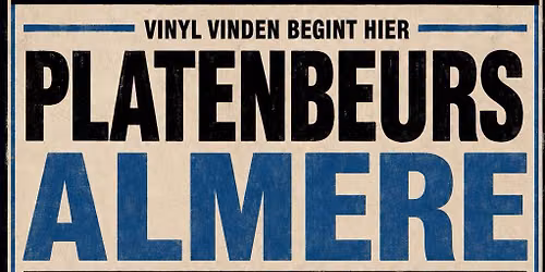Platenbeurs Almere zaterdag 26 september Schutterstraat