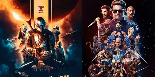 Double Feature showing of Mandalorian and Grogu\/ Mortal Kombat 2