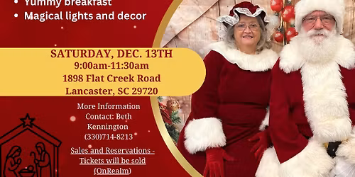 Breakfast with Santa and Mrs.Claus