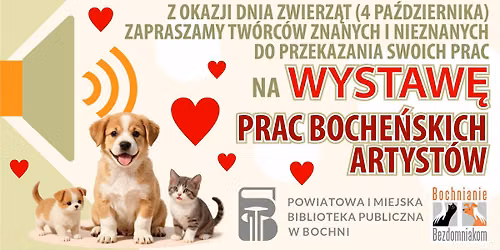 AKCJA CHARYTATYWNA - WYSTAWA PRAC BOCHE\u0143SKICH ARTYST\u00d3W 
