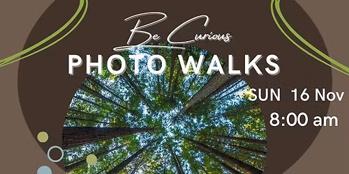 Be Curious Photo Walk - LAST for 2025