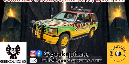 Jurassic Park\/ Jurassic World Quiz Event