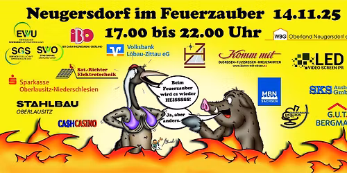 Feuerzauber - Einkaufen & Genie\u00dfen
