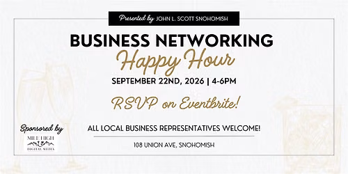 Business Networking Happy Hour