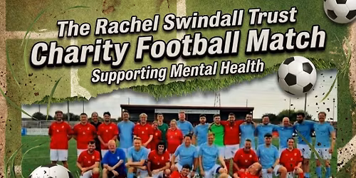 The Rachel Swindall Trust mental health fundraising football 