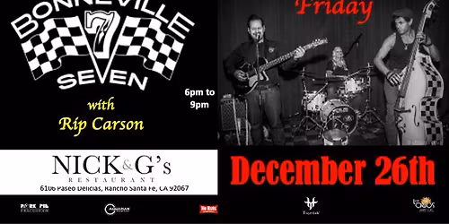 Bonneville 7 at Nick & G's