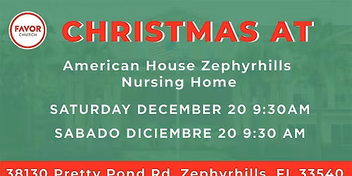 Spreading Christmas Cheer at American House Zephyrhills Nursing Home