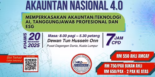 KONVENSYEN AKAUNTAN NASIONAL 4.0 