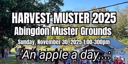 Harvest Muster 2025