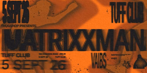 Thugshop Presents - Matrixxman