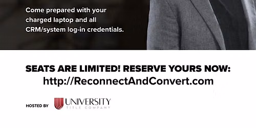 Reconnect + Convert: Unlock the Hidden Gold in Your Database!