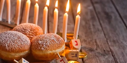 Young Adult\/ Adult Circle Chanukah Glow in the Dark