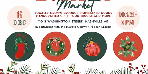 Howard County - Holiday Farmers Market