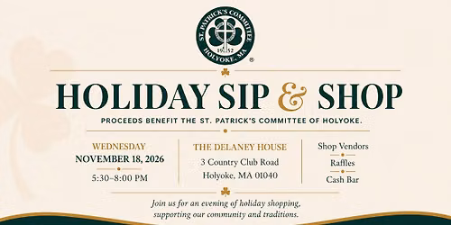 Holiday Sip & Shop