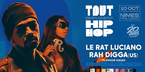 CONCERT LE RAT LUCIANO + RAH DIGGA (\ud83c\uddfa\ud83c\uddf8)