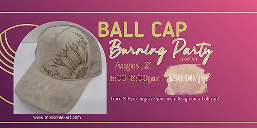 Ball Cap Burning Party with HKW Art