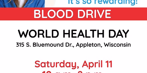 World Health Day - Hosted by Waverly Lodge #51 of Free & Accepted Masons of Wisconsin