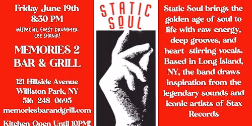 Live Music With Static Soul