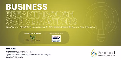 Business Breakthrough Conversations: The Power of Storytelling in Marketing