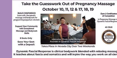 Pregnancy Massage Training [42 CEUs]
