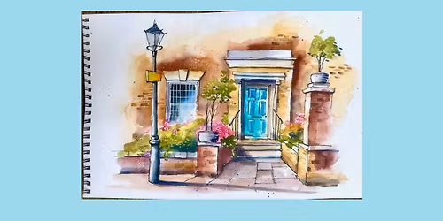 Urban Sketching in Lincoln with Karin Christensen