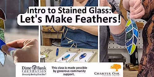Intro to Stained Glass: Let's Make Feathers!