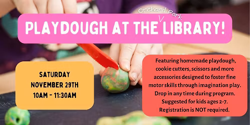 Playdough at the Library