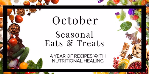 October - Seasonal Eats & Treats Cooking Class