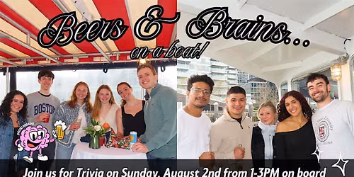 Beers & Brains (On A Boat!) | Trivia with Brian & Caele