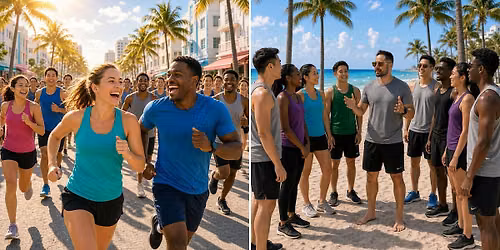 Miami Beach 5K and Permanent Magnetic Confidence Training