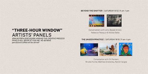 "Three-Hour Window" Artists' Panels