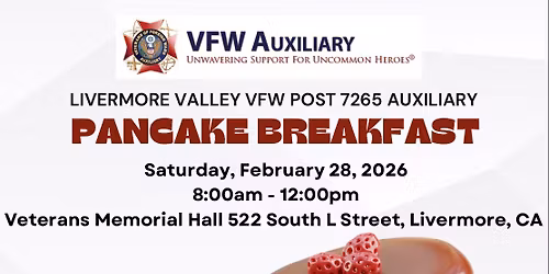 Auxilliary pancake breakfast \ud83c\udf73