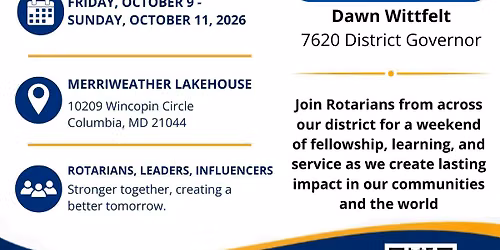 Rotary 7620 District Conference
