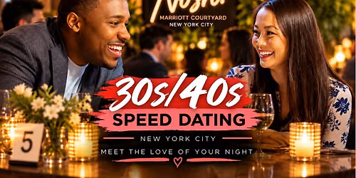 Speed dating for NYC Singles (30s\/40s) Women Sold Out