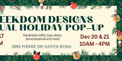 Geekdom Designs Annual Holiday Pop-up (Part 1)
