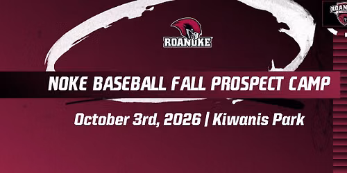October 3rd Future Maroons Fall Baseball Prospect Camp