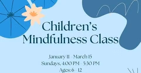 FREE Children\u2019s mindfulness class
