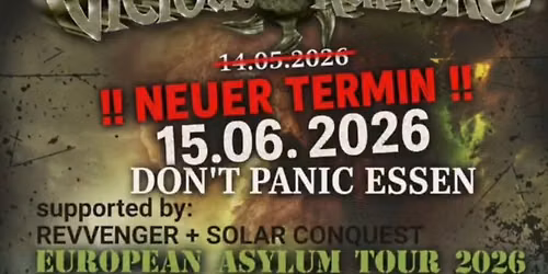 VICIOUS RUMORS + SOLAR CONQUEST + REVVENGER presented by LEAVEN ENTERTAINMENT 