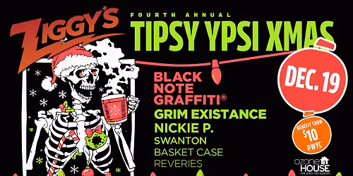 TIPSY YPSI XMAS : Benefit Show OZONE HOUSE