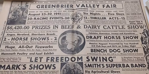 Parking WVSSAC Girls Basketball Championships - All Sessions