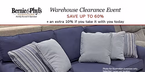 Warehouse Clearance Event