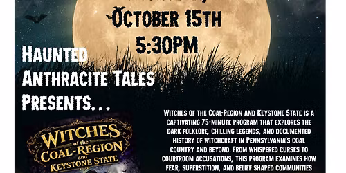 Witches of the Coal Region and Keystone State