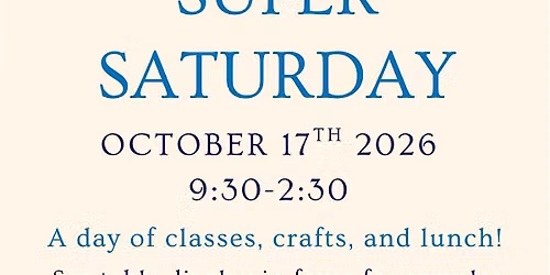 Super Saturday Activity